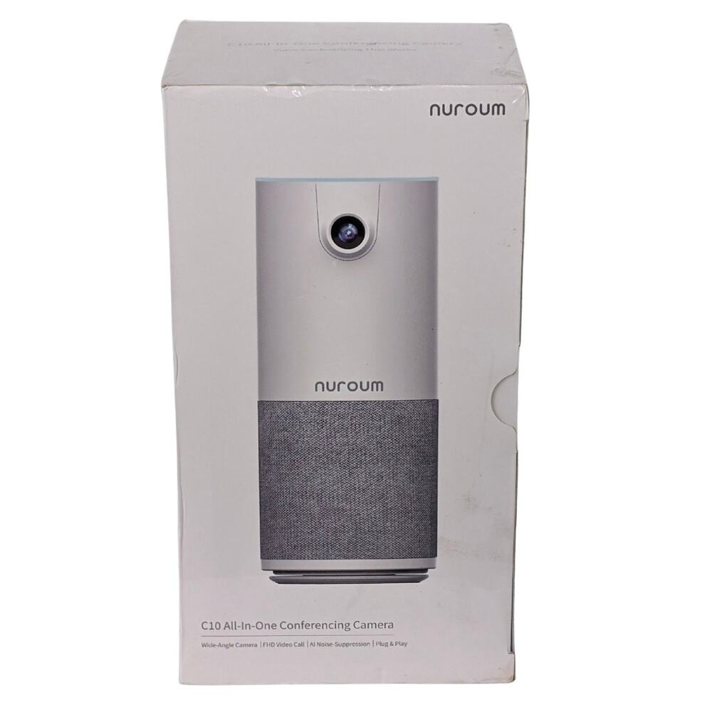 Nuroum C10 All-in-One 1080p Conference Camera All-in-One Webcam Speaker Mic NWT